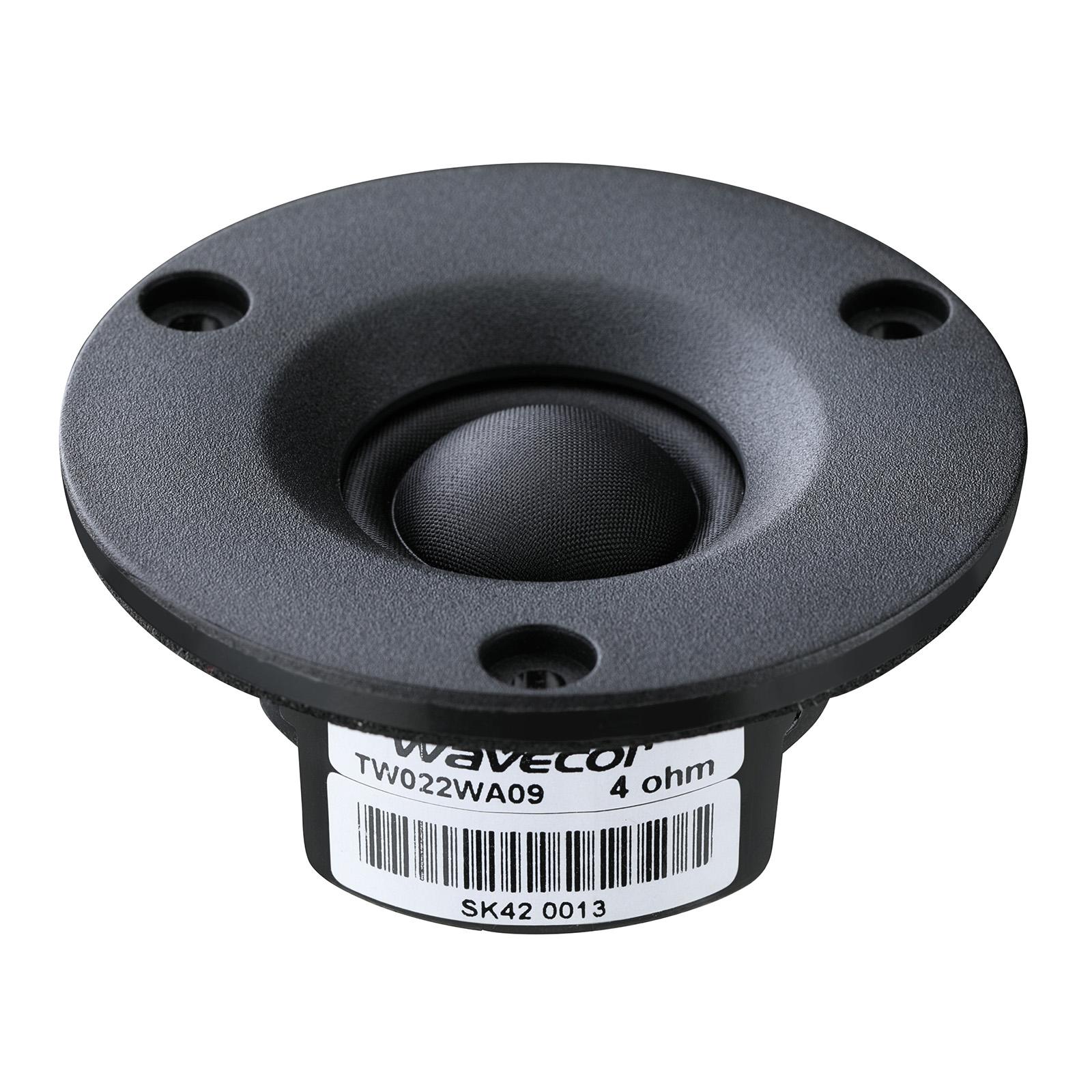 Wavecor TW022WA09 22mm Chambered Neo Textile Tweeter 4 Ohm